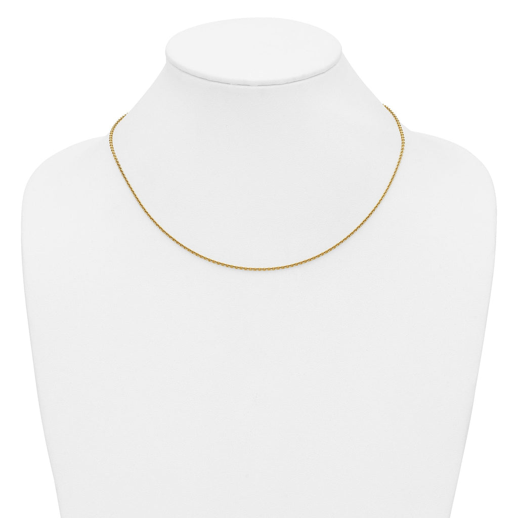 Cable Chain Necklace in 14/20 Gold Filled, 1.7mm