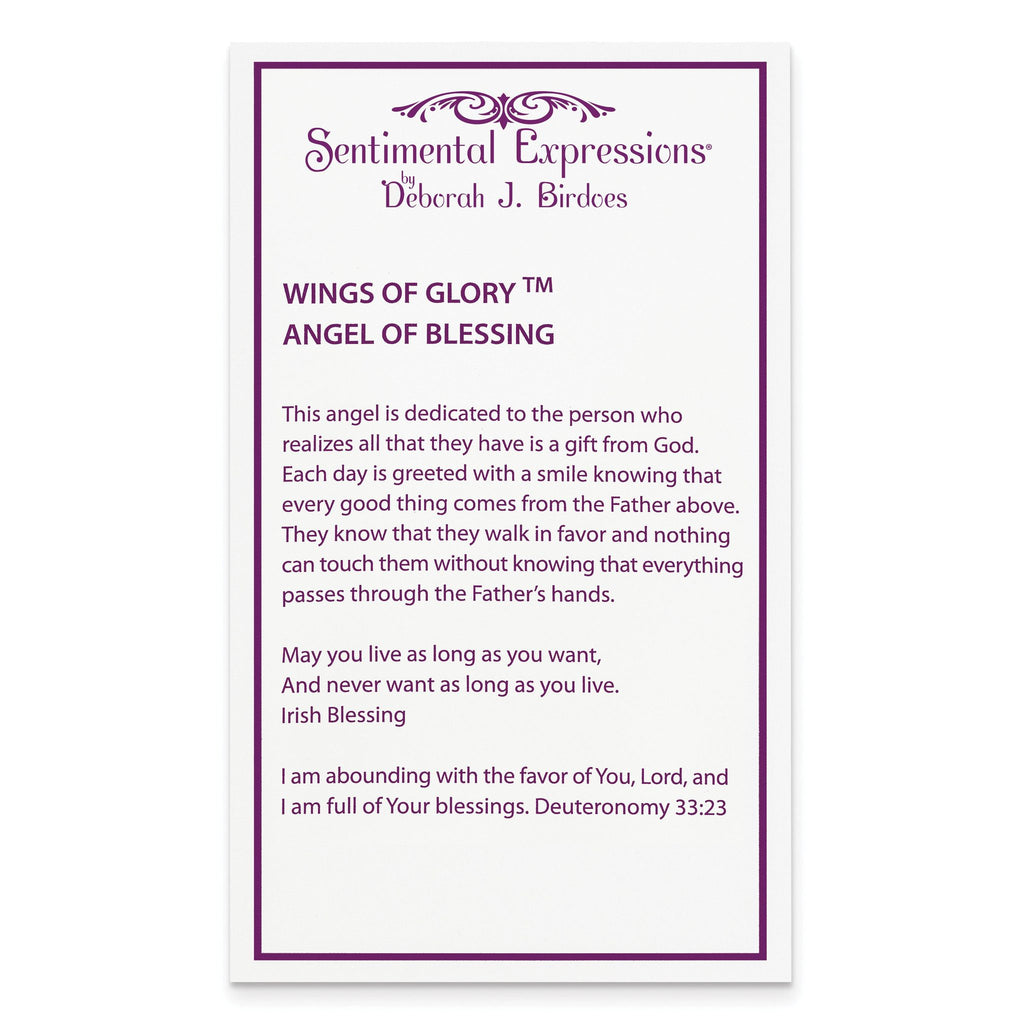 Sentimental Expressions Sterling Silver Rhodium-plated CZ Antiqued Angel of Blessing 18in Necklace