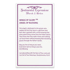 Sentimental Expressions Sterling Silver Rhodium-plated CZ Antiqued Angel of Blessing 18in Necklace