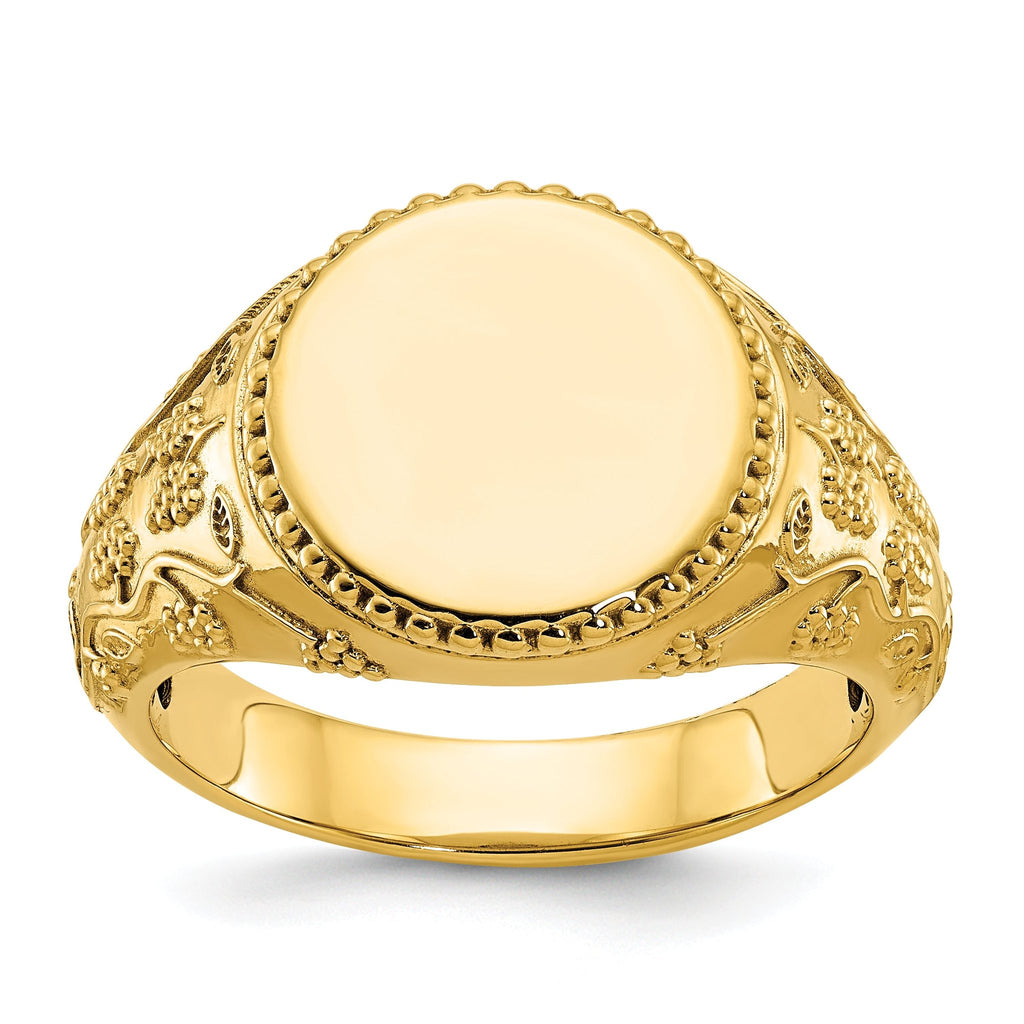 10ky Fancy Ring Mounting (No Stone Included) (No Stones Included)
