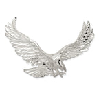 Sophia Jewelers Sterling Silver Eagle Pendant with Anti-Tarnish Coating