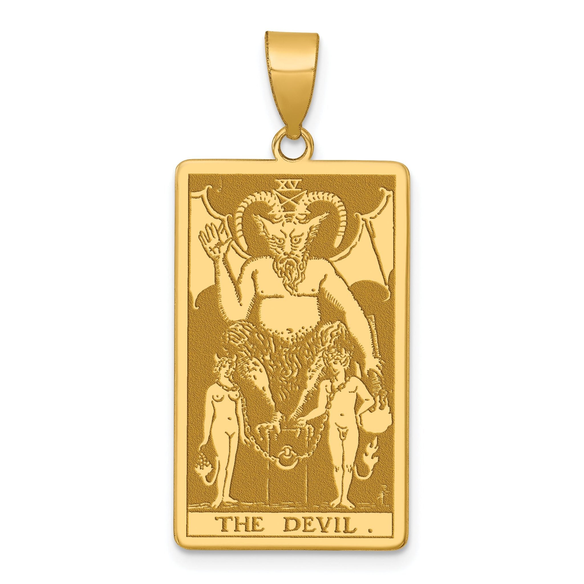 14ky The Devil Tarot Card Pendant Main image