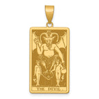 14ky The Devil Tarot Card Pendant