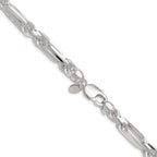 Sterling Silver 8mm D/C Figarope Chain