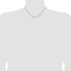 Diamond-Cut Round Box Chain in Sterling Silver