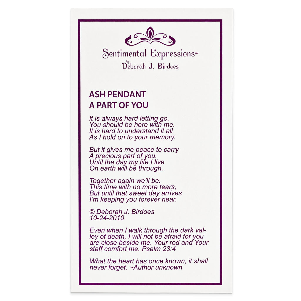 Sentimental Expressions Sterling Silver Rhodium-plated Antiqued Butterfly Ash Holder 18in. Necklace