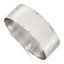 Stainless Steel Polished Hammered Bangle Bracelet for Women