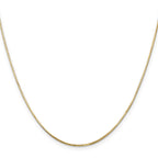 14K 7 inch .9mm Octagonal Snake with Lobster Clasp Bracelet