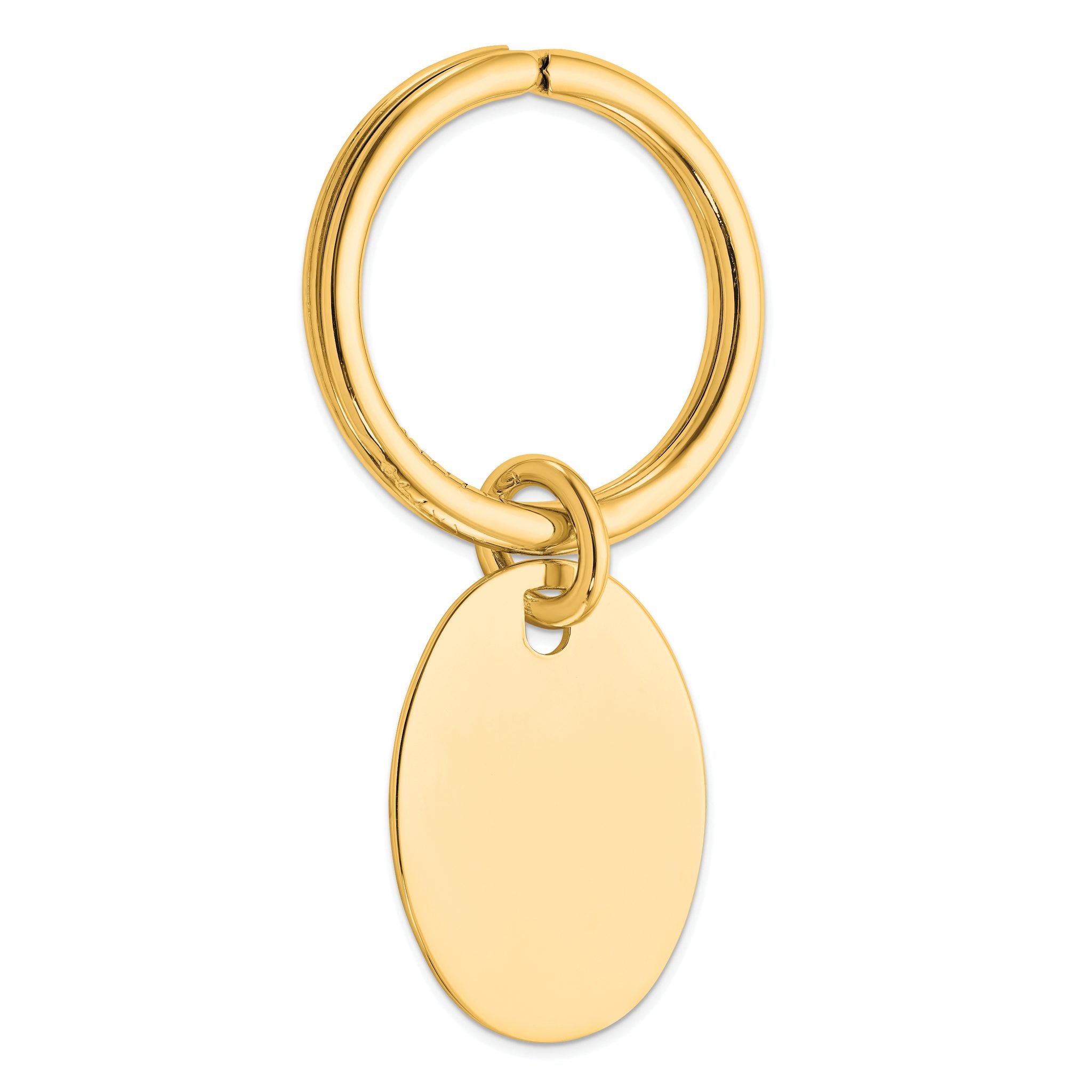 Sterling Silver Gold-plated Key Chain Main image