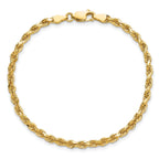10K Yellow Gold 3.25mm Rope Chain