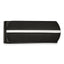 Chisel Stainless Steel Brushed and Polished Black IP-plated Money Clip