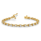 14k AA Diamond Tennis Bracelet