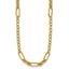 14K Polished Fancy Link Necklace