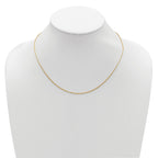 Diamond-Cut Spiga Chain in Gold-Plated Sterling Silver