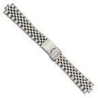 Jubilee-Style Watch Band in Stainless Steel, 18mm