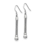 Sterling Silver Reflections Long Earring