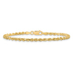 Diamond-Cut Rope Chain in 10K Yellow Gold, 2.75mm
