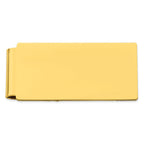 Gold-plated Kelly Waters Polished Hinged Money Clip