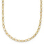 14k Oval Link Necklace