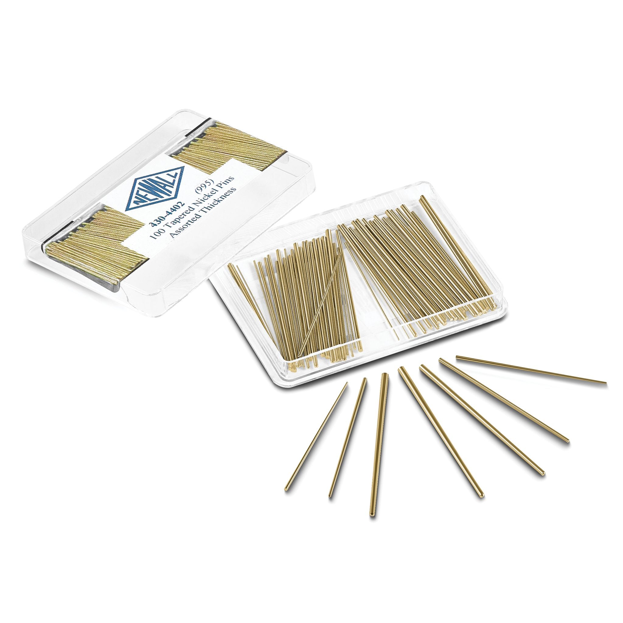 100-piece Nickel Tapered Pin Assortment Secondary image