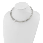 Polished Curb Chain Necklace in Stainless Steel, 8mm
