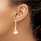 Stainless Steel Polished Drop Dangle Earrings for Women