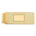 Sterling Silver Gold-plated Money Clip