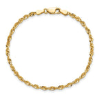 Diamond-Cut Rope Chain in 14K Yellow Gold, 2.75mm