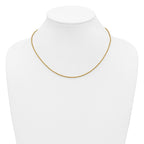 14K Gold Filled Singapore Chain Necklace in 2.1mm Width