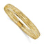 10K Polished Mesh Stretch Bracelet
