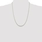 Snake Chain Necklace in Sterling Silver, 1.75mm