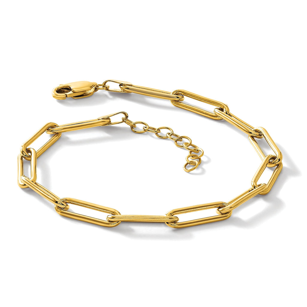 Paperclip Link Bracelet in 14/20 Gold Filled, 4.1mm