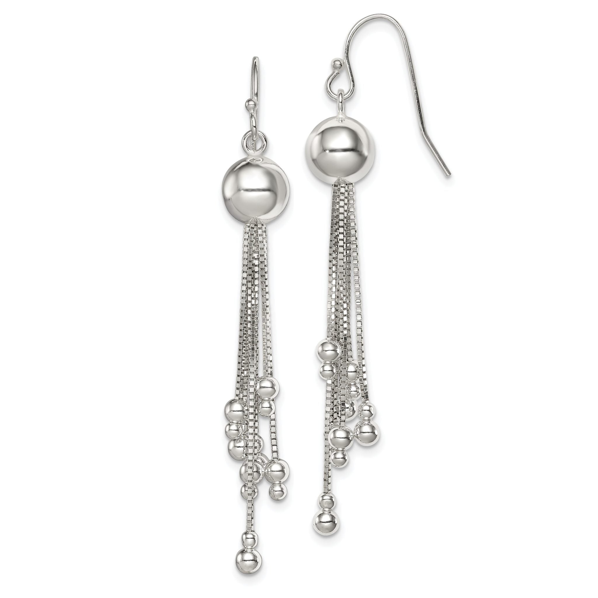 Sterling Silver Shepherd Hook Earrings Main image