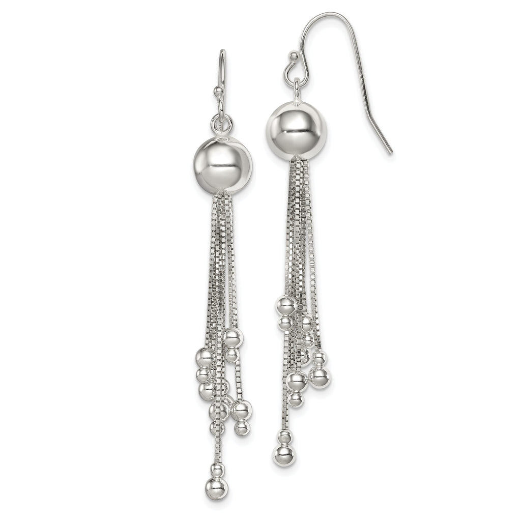 Sterling Silver Shepherd Hook Earrings