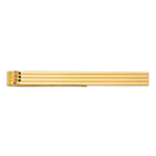 14k Mens Grooved Tie Bar