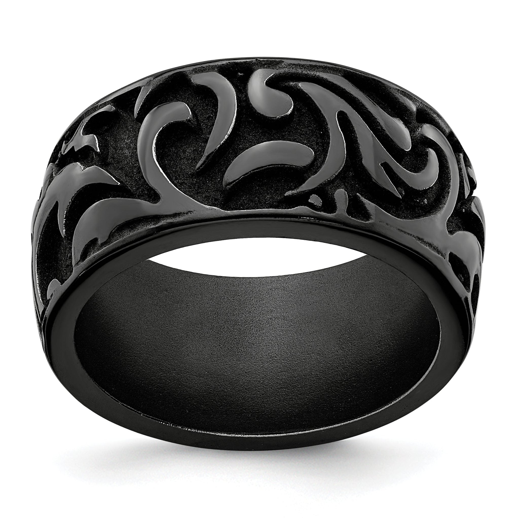 Edward Mirell Black Ti Casted 11mm Band Main image