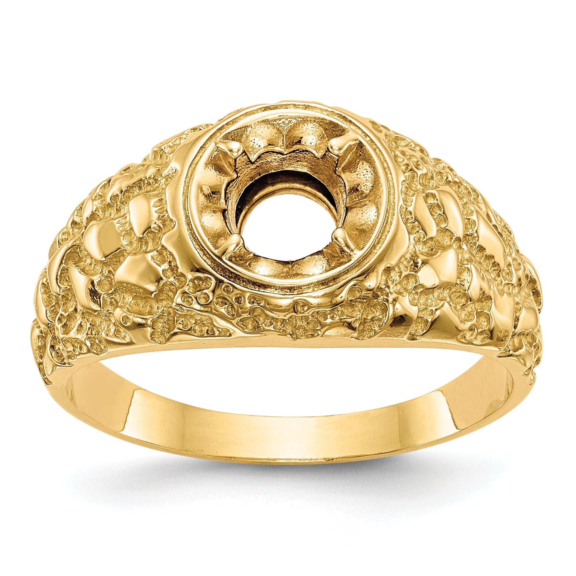 14k 7/8 carat Lab Grown Diamond VS/SI+ G+ Complete Men's Ring