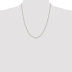 Diamond-Cut Cable Chain Necklace in Sterling Silver