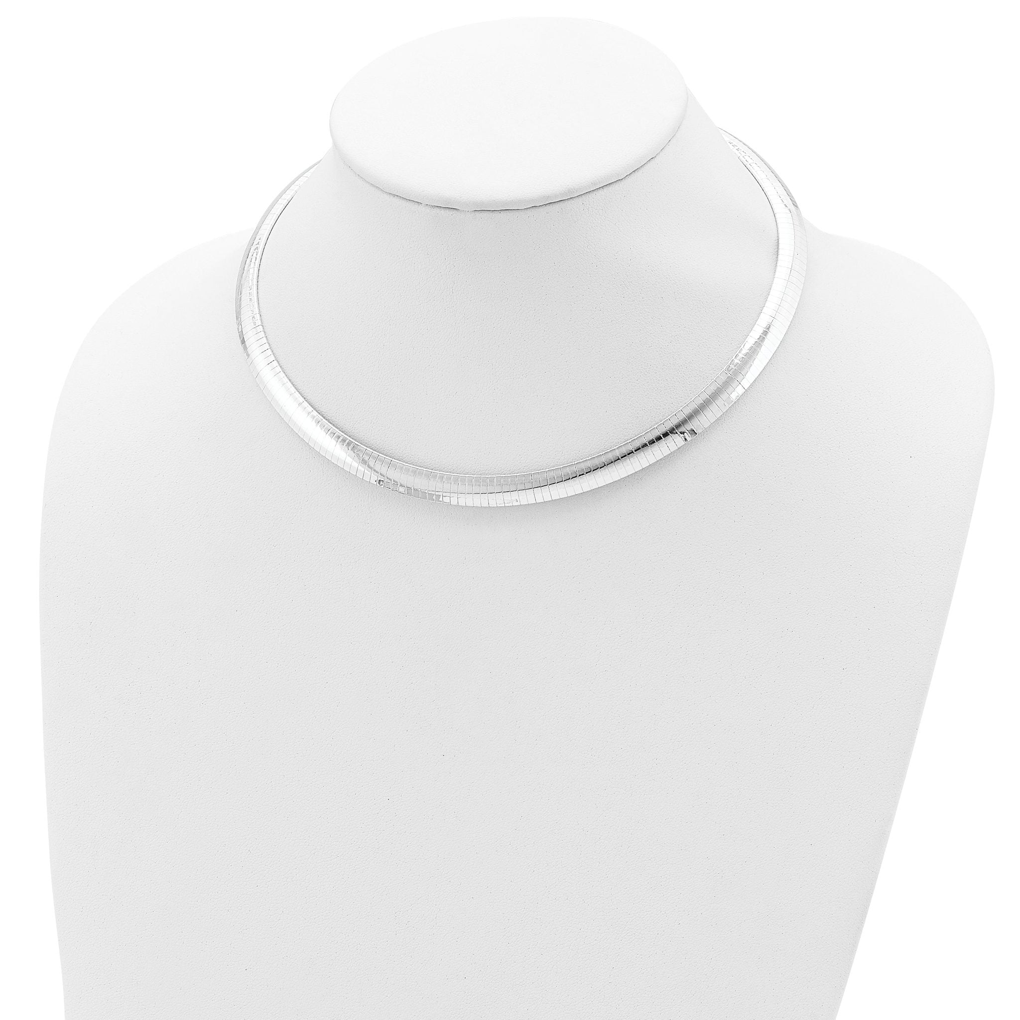 Sterling Silver 8mm Cubetto Necklace Secondary image