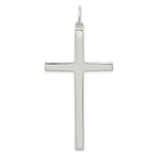 Sophia Jewelers Sterling Silver 925 Polished Latin Cross Pendant with Anti-Tarnish Finish