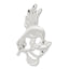 Sterling Silver 925 Hummingbird Charm with Anti-Tarnish Solid Cast Design