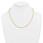 Singapore Chain Necklace in 14/20 Gold Filled, 2mm