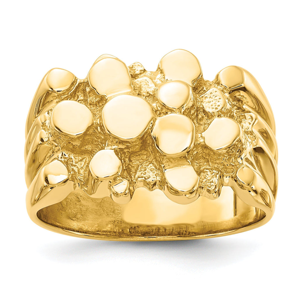 10K Men's Nugget Ring