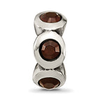 Sterling Silver Reflections January Preciosa Crystal Birthstone Bead