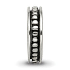 Sterling Silver Reflections Notched Spacer Bead