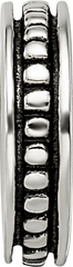 Sterling Silver Reflections Notched Spacer Bead