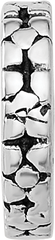 Sterling Silver Reflections Floral Spacer Bead