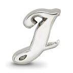 Sterling Silver Reflections Letter J Script Bead