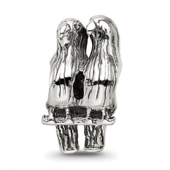 Sterling Silver Reflections Love Birds Bead