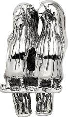 Sterling Silver Reflections Love Birds Bead